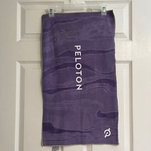 NWOT Peloton purple sweat towel, microfiber, never used